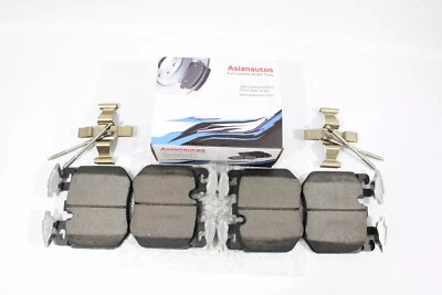 Pastillas de freno delanteras de cerámica completa Asianaautos con herrajes para BMW Alpina B7 17-21 Foto 1 de 4