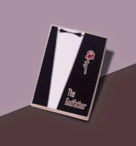 THE GODFATHER Enamel Pin - free AU post - AU Stock - Picture 1 of 4