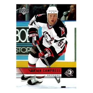 2006-07 NHL Upper Deck Serie 1 - Brian Campbell - Tarjeta #26 Buffalo Sabers - Imagen 1 de 2