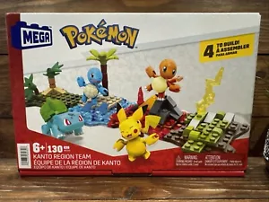Pokemon• MEGA •Kanto Region Team• 130 Pieces•4 To Build! - Picture 1 of 3