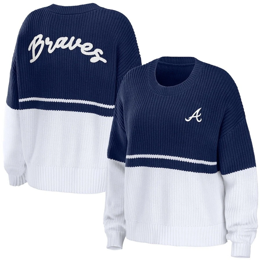 WEAR MLB Womens Atlanta Braves Sweater Size XI - Image 1 of 3