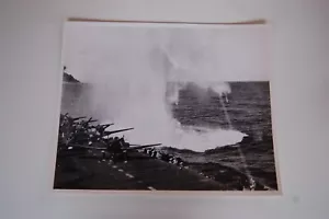 USS Enterprise World War II Photo - U.S. Navy Stamp October 30, 1944 - Picture 1 of 3