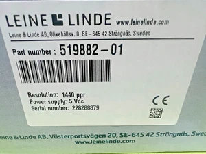 New LEINE & LINDE RHI 593 519882-01  Encoder  500 SERIES , 5 Vcd,  1440 ppr  TTL - Picture 1 of 16