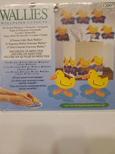 25 Little Yellow Rubber Water Duckies Duck Wallies Wallpaper Cutouts Wall Decor - Picture 1 of 6
