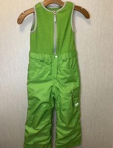 Jupa Green Snowsuit Snow Winter Jumpsuit Kids Size 5 Snowboarding Skiing - Picture 1 of 8