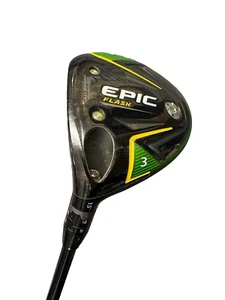 Callaway Epic Flash Fairway 3 Wood / 15 Degree / UST iSH335 Regular / LEFT HAND - Picture 1 of 6