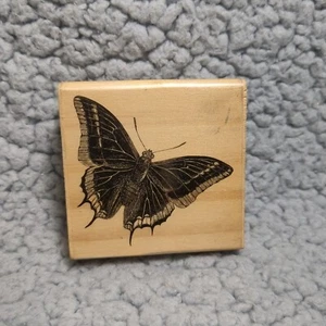 What Mounted Rubber Stamp Butterfly - Picture 1 of 3