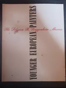 Younger European Painters 1953 Guggenheim Museum art exhibition catalog - Imagen 1 de 15