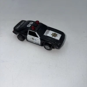 Tyco Ho Scale Slot Car Highway Patrol 56 Works, Lights Do Not - Bild 1 von 4