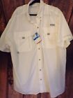 NWT Columbia PFG Bahama II Short Sleeve Shirt Size Fishing Shirt 2XL
