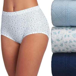 Women Jockey Underwear 3-Pack Briefs (Midnite Asst) Breathe Comfort Classic - Picture 1 of 5