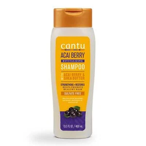 Cantu Acai Berry Revitalizing Shampoo 13.5 FL OZ 400ml Sulfate-Free - Picture 1 of 1