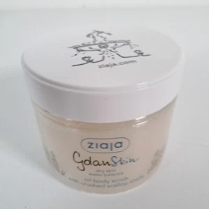 ZIAJA Gdanskin Oil Body Scrub with Scallop Shells for Dry Skin 300ml NEW SEALED - Picture 1 of 7