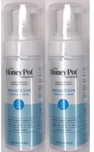 The Honey Pot Sensitive Feminine Foaming Wash - 5.51 fl oz - Lot of 2 - Picture 1 of 5