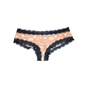 Pink XXL Citrus Orange Halloween Lace Trim Cheekster NWT - Picture 1 of 4