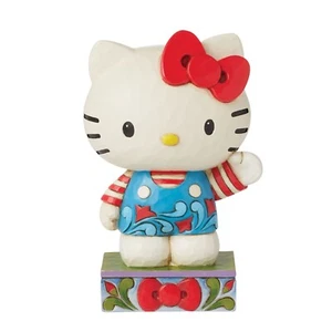 Jim Shore Sanrio Collection Classic Hello Kitty 50th Anniversary 6in Figurine - Picture 1 of 5