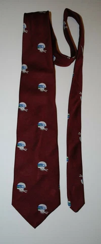 Seattle Seahawks Officially Licensed NFL by Brittania Vintage Maroon Necktie Cover