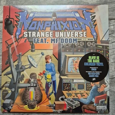 NON PHIXION - STRANGE UNIVERSE 7''  FEAT. MF DOOM   GLOW IN THE DARK   LTD 100 - Bild 1 von 2