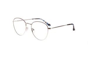 New Designer Inspired BLUSH Silver NELLA Eyeglasses 52mm with Case - Picture 1 of 2