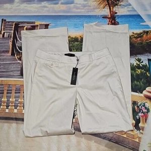 Talbots moderne Bundfaltenhose Hose Größe 8 neu mit Etikett - Bild 1 von 5