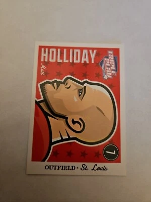 2012 Pinini Triple Play Baseball Card Matt Holliday 78 - Image 1 of 2