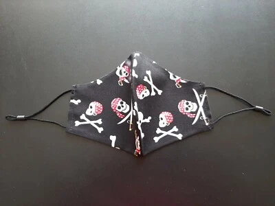 Pirates Adult Face Mask / Handmade / Reusable / Washable - Image 1 of 4
