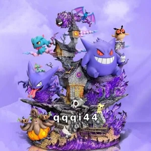Pocket Monsters Gengar Ghost type Pokémon PVC Oversized Figure Desktop Ornament - Picture 1 of 5