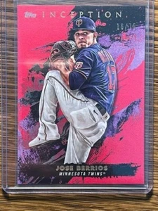 2021 Topps Inception Jose Berrios Red Parallel /75 Minnesota Twins Card #92 - Picture 1 of 2