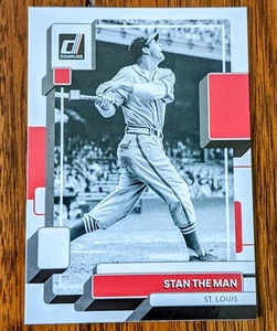 STAN MUSIAL 2022 DONRUSS STAN THE MAN VARIATION #223 CARDINALS - Picture 1 of 2