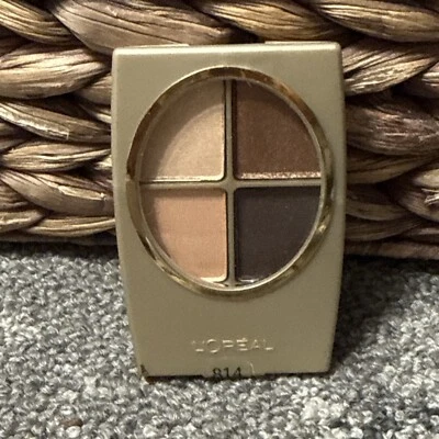 L'Oreal Wear Infinite Eye Shadow Quad ~  814 EARTHSCAPE ~Discontinued, Rare - Image 1 of 2
