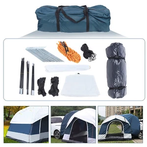 Tienda de campaña SUV para camping SUV diseño de doble puerta impermeable para 4 personas - Imagen 1 de 17