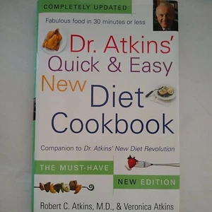 Dr. Atkins' Quick and Easy New Diet Cookbook  - Picture 1 of 4