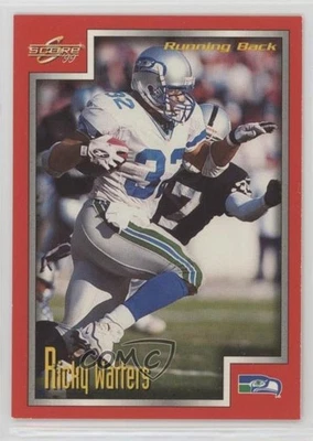 1999 Score Ricky Watters #208 - Image 1 of 2
