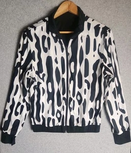 Adidas Climalite Reversible Jacket Size AU 12 US 8 Womens Rare - Picture 1 of 7
