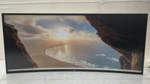 LG UltraWide 34" IPS LCD QHD Curved Display 21:9 (3440x1440) | 34CB99-W - Picture 1 of 9