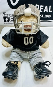 Raiders Build A Bear Plüschtier Stofftier NFL Full Football Uniform - Bild 1 von 3
