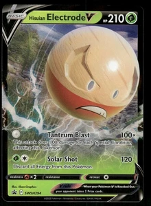 #SWSH294 Hisuian Electrode V SWSH: Sword & Shield Promo Cards - Picture 1 of 2