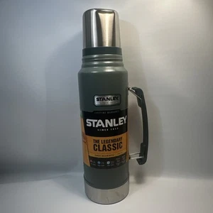 Stanley Green Legendary Classic 1.1 Qt Vacuum Bottle Thermos Stainless Steel - Picture 1 of 14