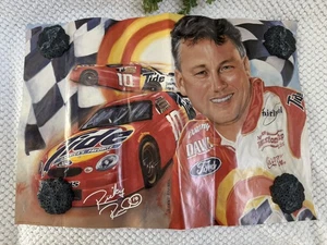 Póster artístico vintage 1998 Ricky Rudd Tide #10 NASCAR Jeanne Barnes 28x19 リッキー・ラッ�ド - Imagen 1 de 17