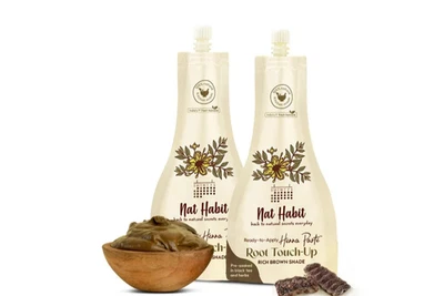 Nat Habit Fresh Ready To Apply Root Touch Up Henna 粘贴,预浸 60 克 — 第 1/4 张图片