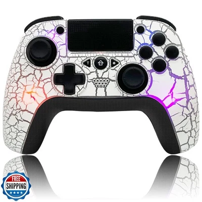 TEDBOX Wireless Controller for PS4, Wireless Remote Gamepad with Unique Crack - Image 1 of 4