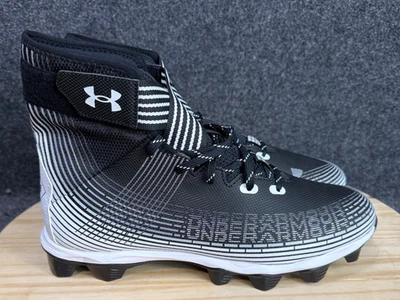 🔥 Under Armour Men's UA Highlight Franchise Football Cleats Mens 10.5 BLACK - Image 1 of 4