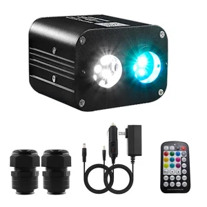 20W Dual Color Dual Head Fiber Optic Light Box for Starlight Headliner, Twink... - Picture 1 of 4
