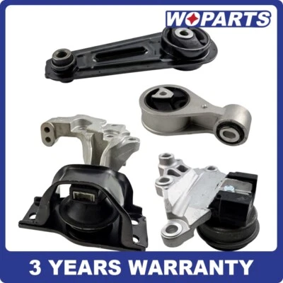 NUEVO 4 PIEZAS Motor &amp; Juego de montaje de transmisión apto para Nissan Rogue 2008-2013 2,5 L Foto 1 de 4