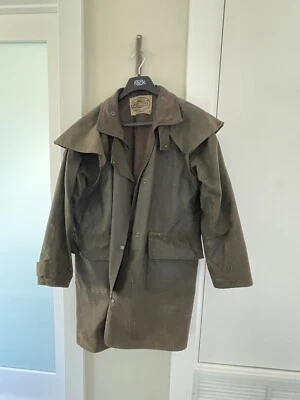 Abrigo corto Drizabone Oilskin talla M 5 CH 105 cm excelente estado Foto 1 de 4