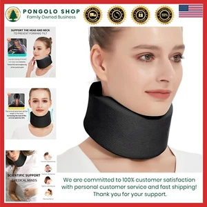 Soft Foam Neck Brace Universal Cervical Collar for Support Pain Relief - Picture 1 of 8