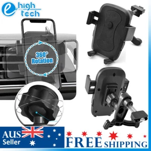 Rotatable Car Air Vent Phone Holder GPS Mount 360° Rotation For iPhone Samsung - Picture 1 of 8