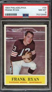 1964 Philadelphia #38 Frank Ryan PSA 8 Browns *ADT5920  - Bild 1 von 2