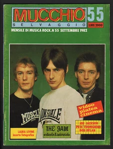 MUCCHIO SELVAGGIO 55/1982 JAM WELLER LEVINE PHOTOS THE X JOAN JETT SIOUXSIE PIL - Picture 1 of 1