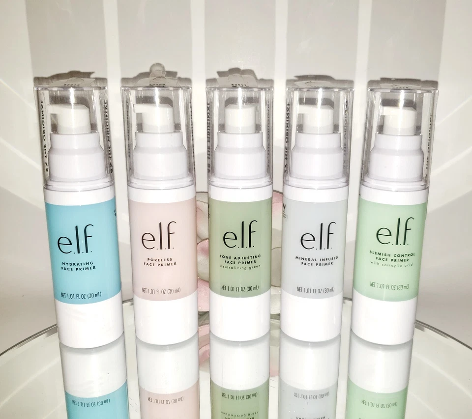 Elf E.l.f. Face Primer Makeup Foundation Base 1oz YOU CHOOSE - Image 1 of 1